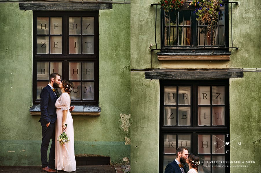urban wedding hochzeitsfotograf wismar heiraten mecklenburg-vorpommern urbane hochzeitsfotografie hochzeitsfotos vintage